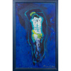 Torzo Krista - akad. mal. Anna Hausová M (do veľkosti 65x65cm) Modrá