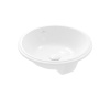 Villeroy & Boch Architectura - Umývadlo na zabudovanie zospodu Ø 400 mm, s prepadom, alpská biela 5A754501