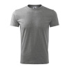 Tričko pánske MALFINI® Classic New 132 tmavosivý melír veľ. XL