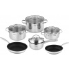 Siguro Pure Delight Súprava riadu, 10 ks, súprava hrncov + panvice 20 a 24 cm