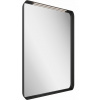 RAVAK STRIP I zrkadlo 500x700 mm,rám Čierny s osvetlením X000001569