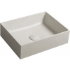 Sapho FORMIGO betónové umývadlo na dosku, 47,5x36,5cm, piesková FG114
