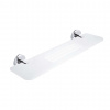 Nimco Unix Polica IXI s frézovanými otvormi, 50 cm, chróm UN X350-26