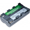 Baterie T6 power Sony NP-F330, NP-F530, NP-F550, NP-F570, 2600mAh, 18,7Wh, šedá DCSO0006