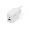 DIGITUS USB Nabíječka GaN 30W, 1x USB-C, 1x USB-A