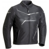 IXON SLASH C – pánska čiernobiela nadrozmerná moto bunda C-6XL