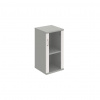 Hobis Policová skriňa Strong P, 40x76,8x40 cm, biela/sivá