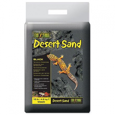 Hagen Exo Terra Desert Sand černý 4,5 kg