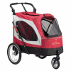 Show Tech Petstro Large 3-Wheel Buggy Red/Grey - kočík pre psov, mačky, veľký kočík, do 45kg