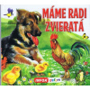 Štvorcové leporelo - Máme radi zvieratá