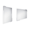 Nimco Séria 15000 ZP 15002 LED zrkadlo 600x800 rám hliníkový