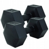 Spokey 2x 6 kg vinylových činov 2 ks. (Činky Spokey Monster 2x6kg Black 838549)
