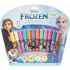 Disney Frozen sada 12 kusov rastlinných leskov na pery Townley Girl