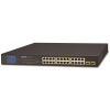 Planét GSW-2620VHP PoE switch, 24x1Gb + 2xSFP 1Gb, LCD, VLAN, extend mód 10Mb-250m, 802.3at, 802.3az, 300W PoE Budget
