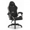 Čierno-sivé herné kreslo HELLS CHAIR HC-1012, HC__5907196011047