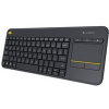 920-007151 LogitechWireless Touch Keyboard K400 plus, Czech layout, čierna