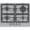 Bosch Serie 4 PGH6B5K90 varná doska Nerezová oceľ Vstavaný 58 cm Plynový 4 zone(s) (PGH6B5K90)