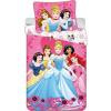 Povlečení Princezny Heart 140x200, 70x90 cm - bavlna - Jerry Fabrics
