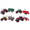 Traktor kovový s návesom 14cm - 4