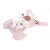 Llorens 63598 NEW BORN DIEVČATKO realistická bábika bábätko s celovinylovým telom 35 cm