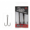 Spinningové háčiky Mikado Jaws Double Hook 4 ks