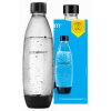 SodaStream fľaša na vodu FUSE 1L - umývateľná v umývačke riadu, čierna