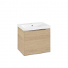 Villeroy & Boch Architectura Skrinka s umývadlom, 55x47x42 cm, 1 zásuvka, CeramicPlus, Nordic Oak 4A8760R1SVJ