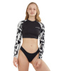 FUNDANGO-Amelia Surf Top-984-black diamond Mix XL