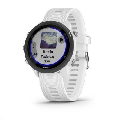 Garmin GPS sportovní hodinky Forerunner 245 Music Optic White 010-02120-31