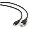 GEMBIRD Kabel USB 2.0 A-Micro B propojovací 1,8m (černý) CCP-mUSB2-AMBM-6