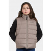 Detská vesta Didriksons KILO KIDS VEST 2 505987.9BYA hnedá 130
