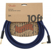 Fender Festival Instrument Cable 10' Cotton Blue Dream