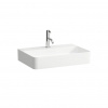 Laufen VAL Umývadlo do nábytku 60x42cm, s 3 otvormi pre bat, bez prepadu,brúsená,biela LCC H8162834001581