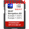 Mapa navigácie Europa Seat Arona Ateca Ibiza Leon Toledo Navi System MIB2 6P0 pamäťová karta SD