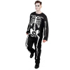 PartyDeco Kostým Kostlivec veľ. L