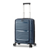 Malý kabínový kufor na kolieskach TSA 40l Snowball A94103 tmavo modrá