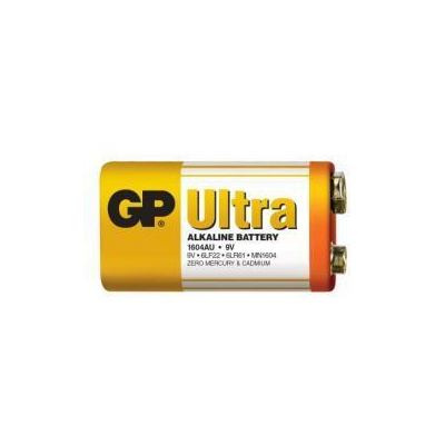 GP Ultra batéria PP3 1ks v balení - Alkalická 9V - originálna