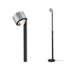 Paulmann LED stojacia lampa Aldan, kov, nastaviteľná, stmievateľná - 79717