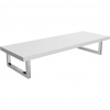 CERANO - Doska pod umývadlo Navira Pro + 2 konzoly pod dosku - biela matná - 81x46,5x3,6 cm