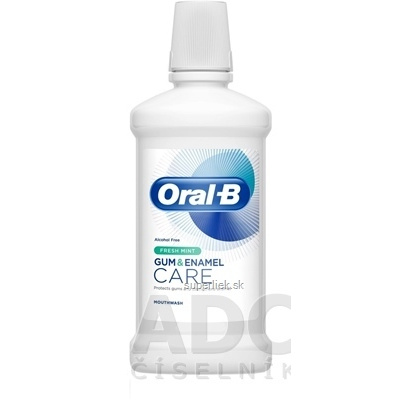 Oral-B GUM & ENAMEL CARE Fresh mint ústna voda 1x500 ml, 8001090720399