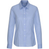 Seidensticker Košile Blouse Regular LSL, popelínová, dlouhý rukáv, dámská COT780604037xg-light blue Modrá světlá 38