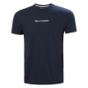 Pánske Tričko s krátkym rukávom HELLY HANSEN CORE T-SHIRT 2.0 54598_597 – Tmavo modrá