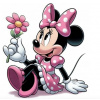 CUKROVÁ TLAČ jedlý obrázok na tortu Cukrová hmota Minnie Mouse rozprávka 38 + MENO