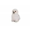 Sova sněžná plyš 13x20cm