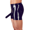 LATE X Latexové boxerky s kapsou na penis S
