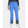 Kilpi RHEA-W Dámske softshellové lyžiarske nohavice UL0407KI Modrá 44