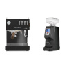 Ascaso Steel DUO PID, Black&Wood + Eureka Atom 60, black