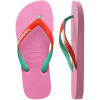 Havaianas Hav. Top Mix Vibe Green 39/40 Flip Flops Womens Pink Lemonade 8