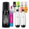 SodaStream Saturátor Terra 2 fľaše + 4 sirupy bez cukru grapefruit, Pepsi