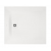 Duravit Sustano - Sprchová vanička, 100x90 cm, DuraSolid, matná biela 720274740000000